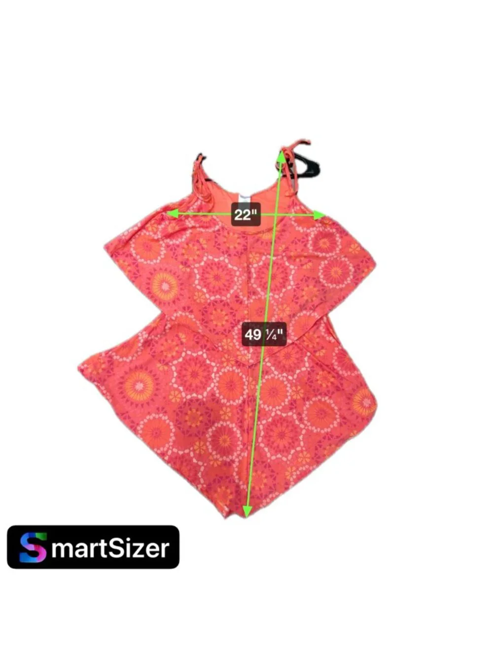 Coco Rave Large Colorful Floral Ruffle Romper Shorts Boho Summer Vacation